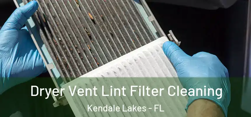 Dryer Vent Lint Filter Cleaning Kendale Lakes - FL